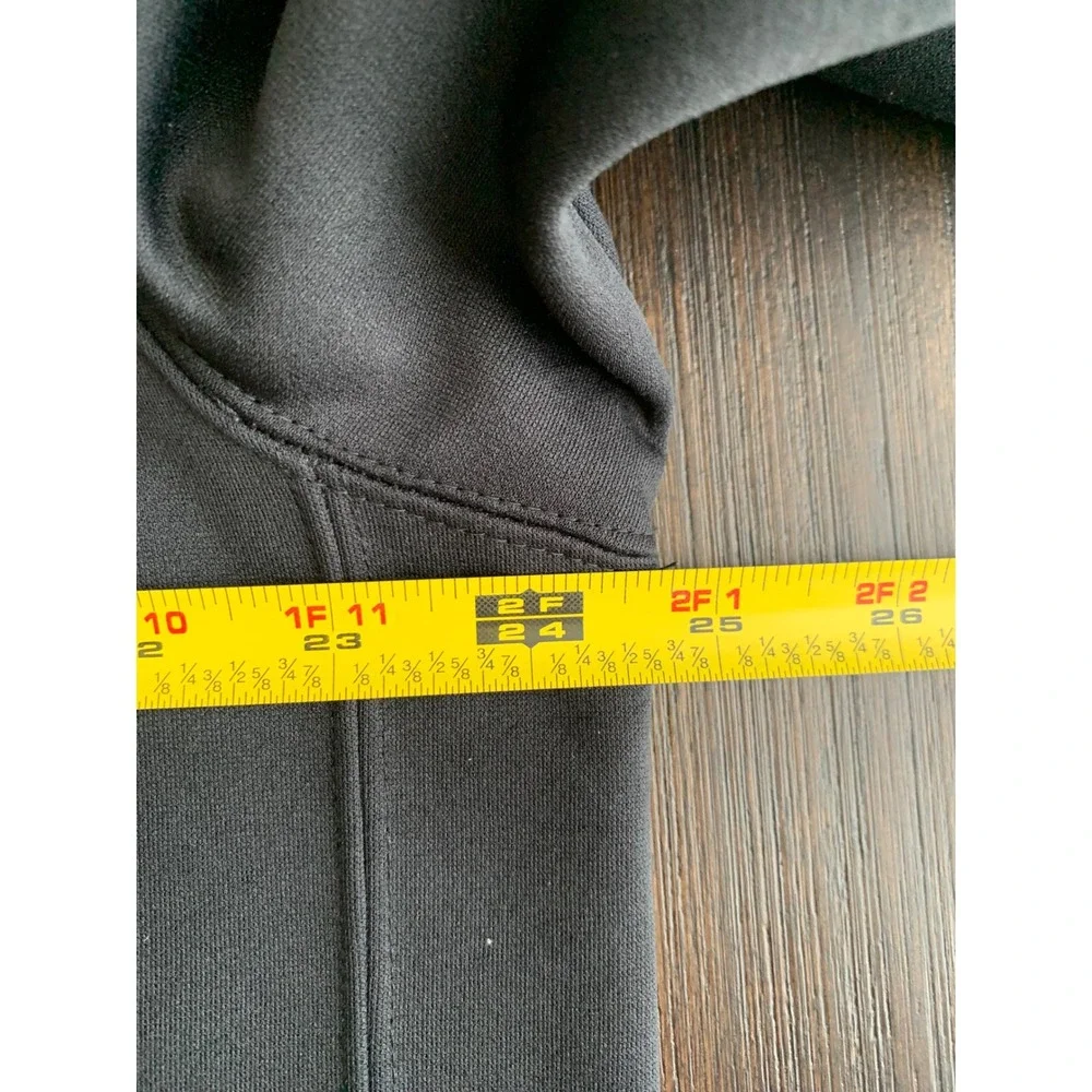 Nike Livestrong Fit Therma Hoodie Mens XL Black Yellow Pullover Sweatshirt
